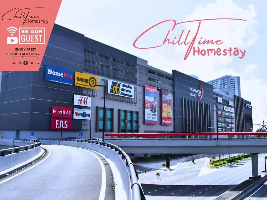 Paradigm Mall Johorbahru- Hyatt Palace-Netflix By Chilltime Homestay Johor Bahru