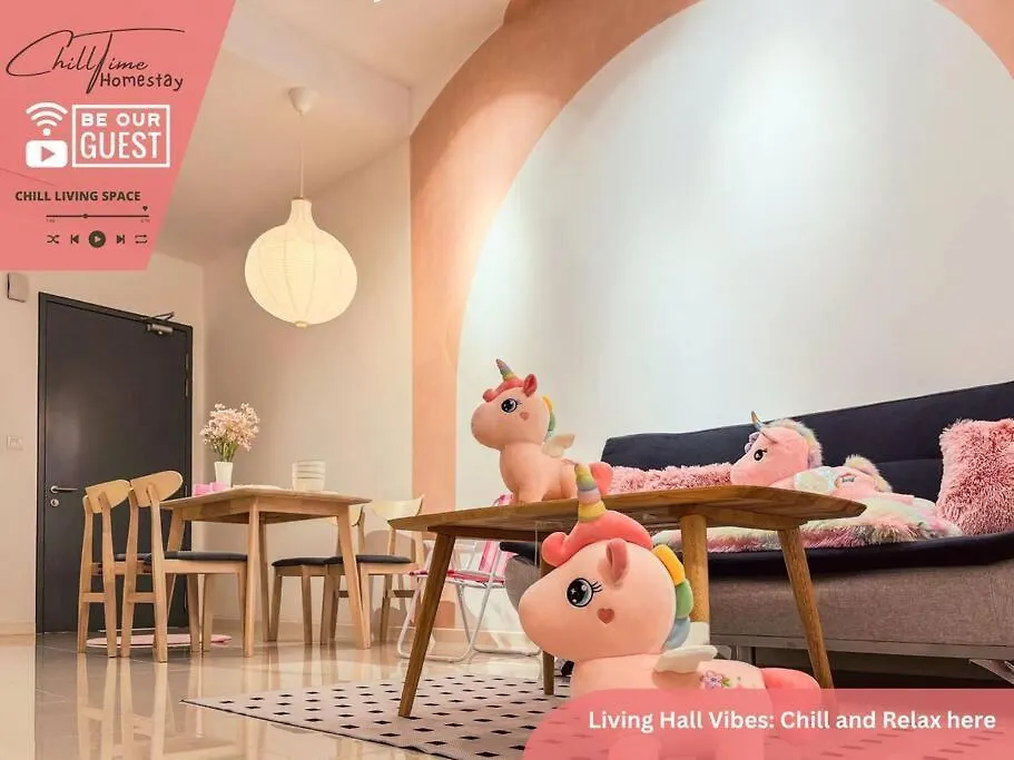 Lejlighed Paradigm Mall Johorbahru- Hyatt Palace-Netflix By Chilltime Homestay Johor Bahru