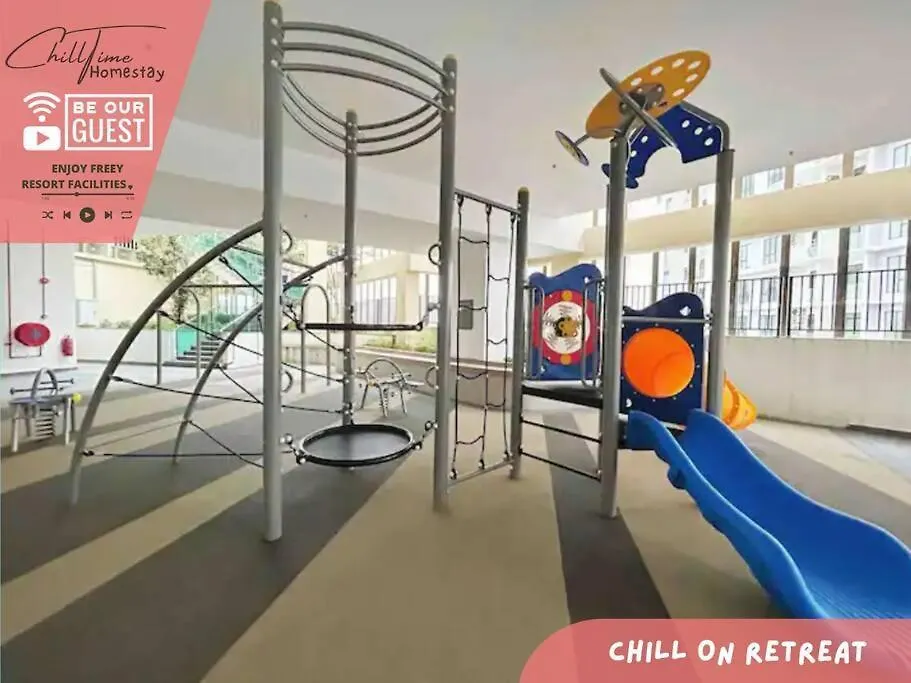 Paradigm Mall Johorbahru- Hyatt Palace-Netflix By Chilltime Homestay Johor Bahru Lejlighed
