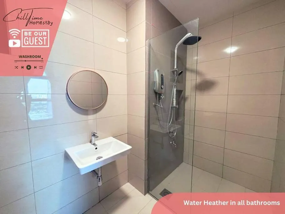 Paradigm Mall Johorbahru- Hyatt Palace-Netflix By Chilltime Homestay Johor Bahru