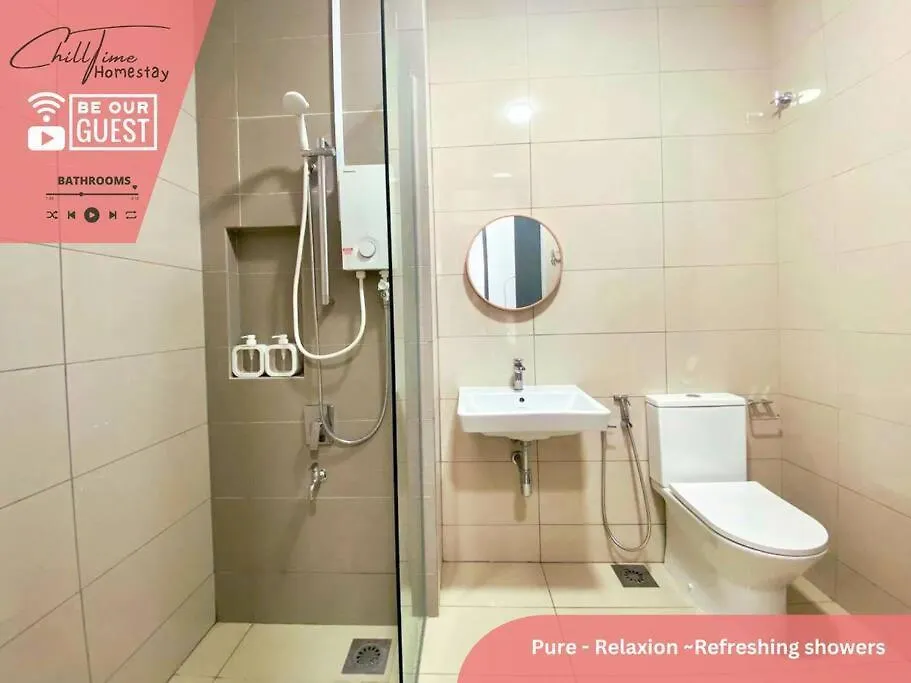 Lejlighed Paradigm Mall Johorbahru- Hyatt Palace-Netflix By Chilltime Homestay Johor Bahru