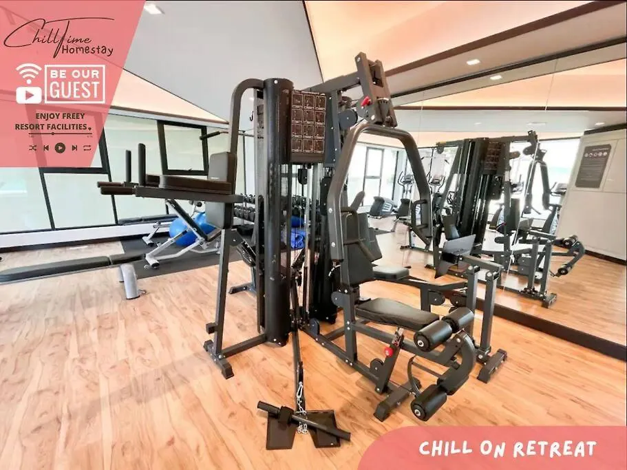 Paradigm Mall Johorbahru- Hyatt Palace-Netflix By Chilltime Homestay Johor Bahru 0*,  Malaysia