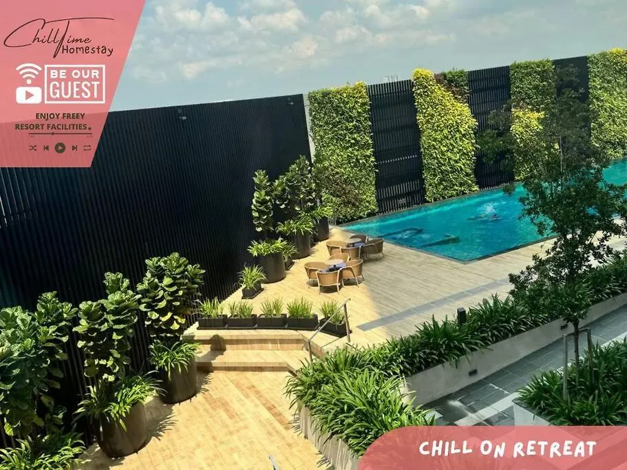 Lejlighed Paradigm Mall Johorbahru- Hyatt Palace-Netflix By Chilltime Homestay Johor Bahru