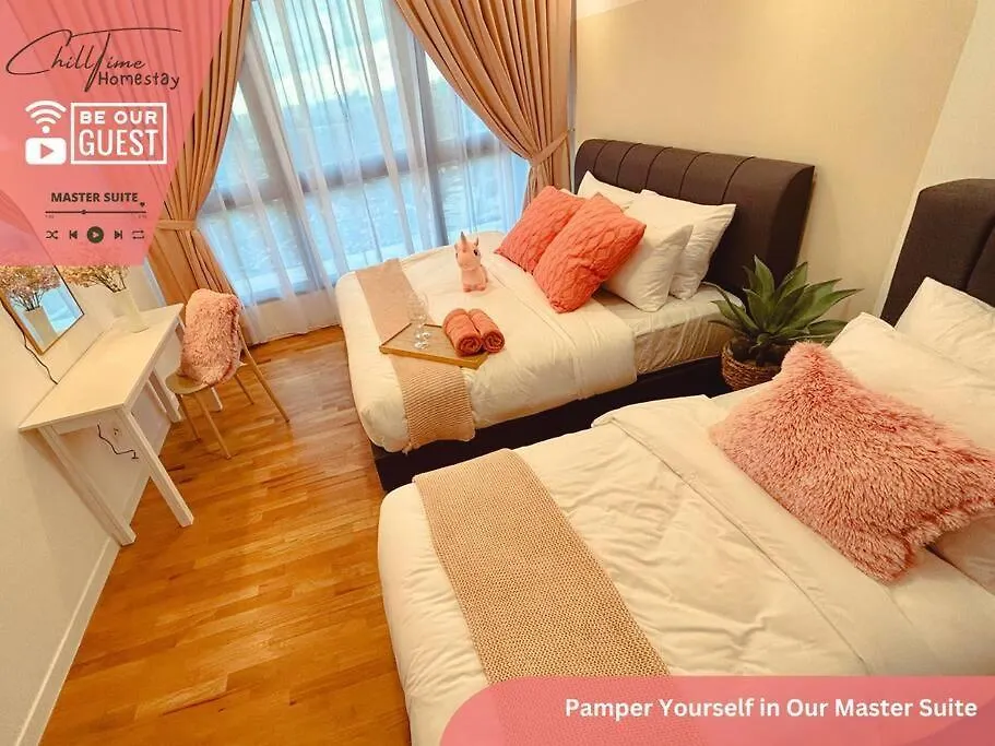 Paradigm Mall Johorbahru- Hyatt Palace-Netflix By Chilltime Homestay Johor Bahru 0*,