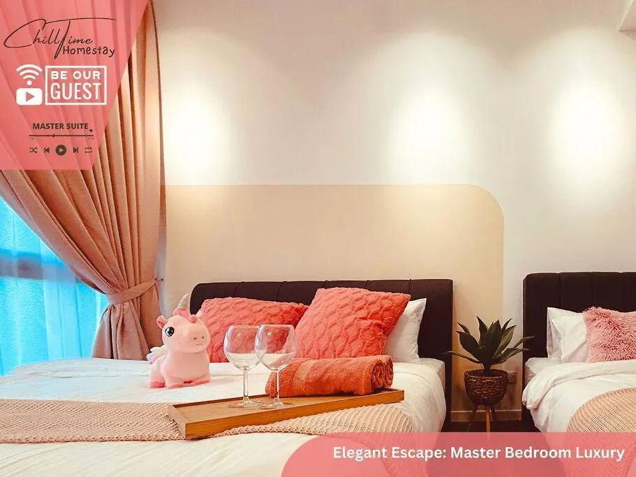 Lejlighed Paradigm Mall Johorbahru- Hyatt Palace-Netflix By Chilltime Homestay Johor Bahru