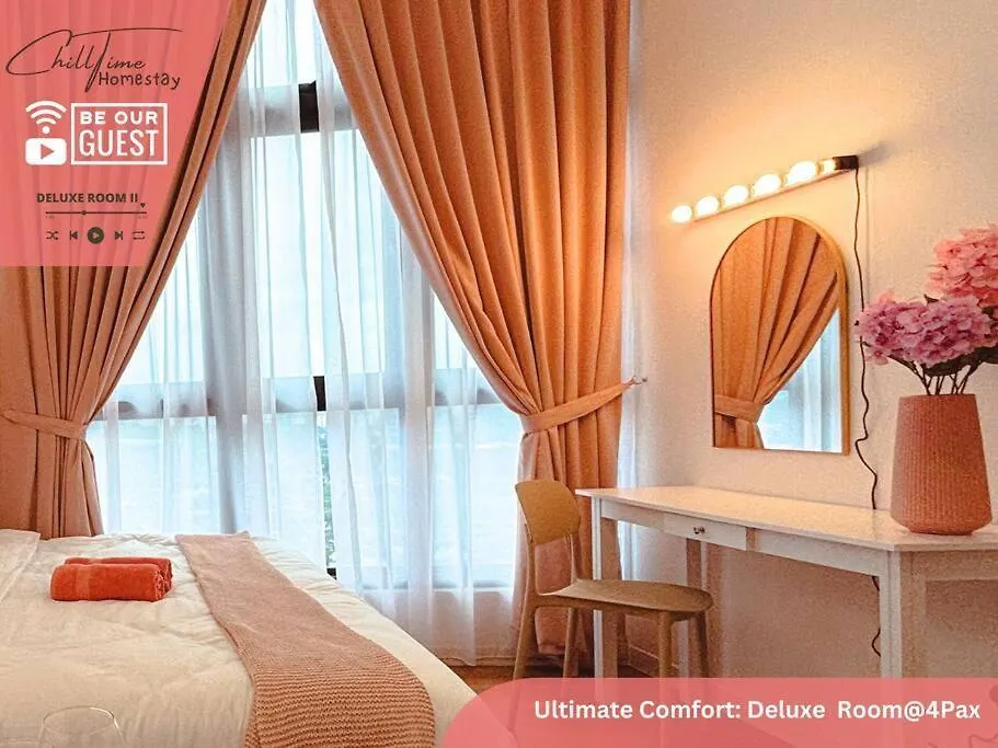 Lejlighed Paradigm Mall Johorbahru- Hyatt Palace-Netflix By Chilltime Homestay Johor Bahru Malaysia