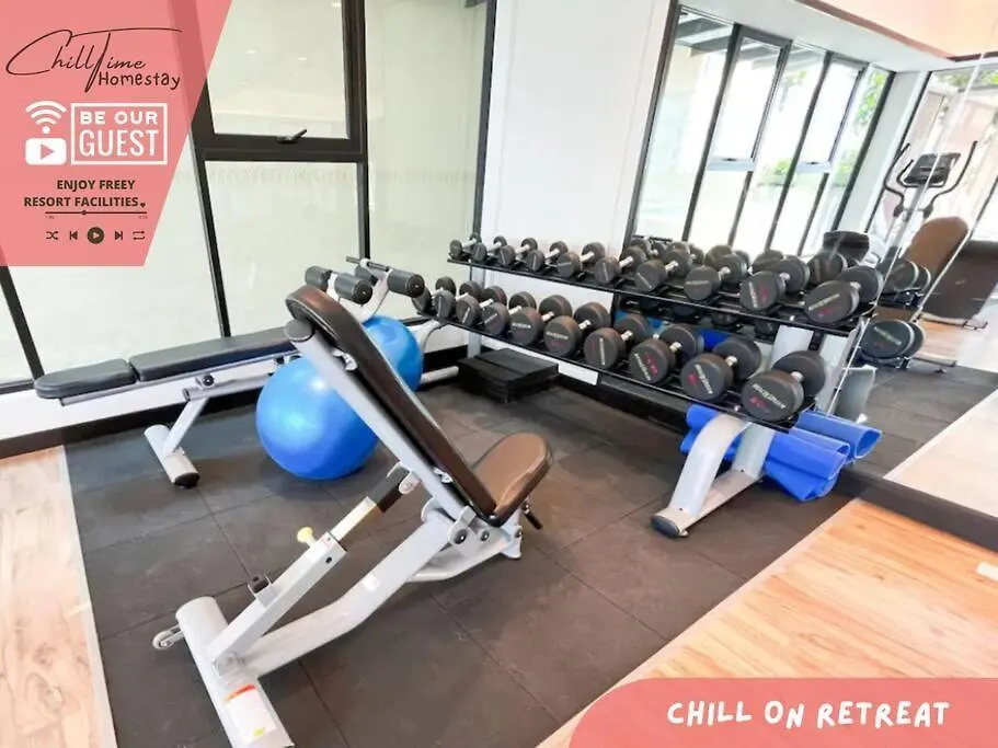Paradigm Mall Johorbahru- Hyatt Palace-Netflix By Chilltime Homestay Johor Bahru 0*,  Malaysia
